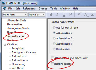 endnote citation showing up as word